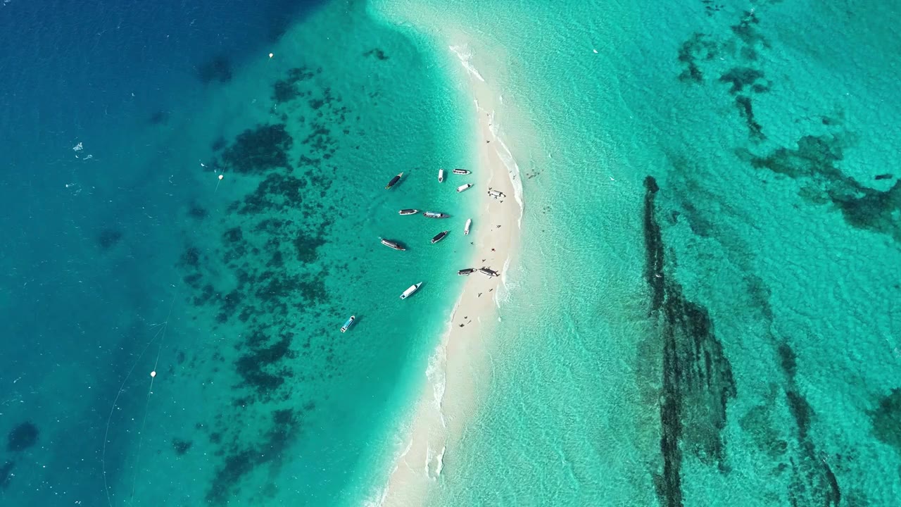 Beach and turquoise sea